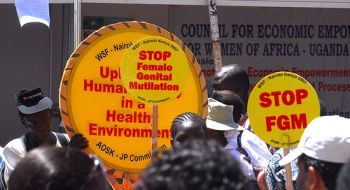 Stoppt die Genitalverstmmelung von Frauen
